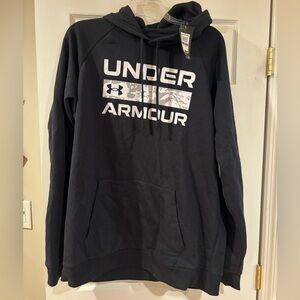 Under Armour Men's Black Hoodie Big and Tall NWT